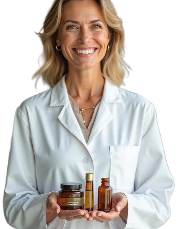 pharmacist womansmiling
